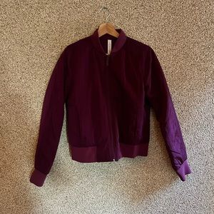 Lululemon bomber jacket